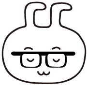 お仕事ウサギ画像横目